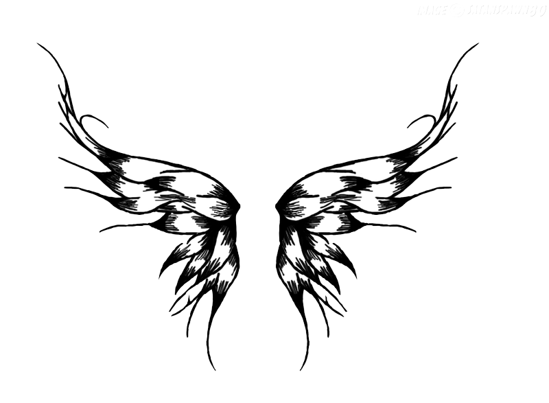 126 Angel Wing Tattoo Back Images Stock Photos  Vectors  Shutterstock