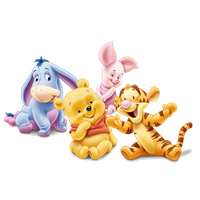 Piglet Winnie Tigger Minnie Festival Animation Eeyore Transparent HQ ...