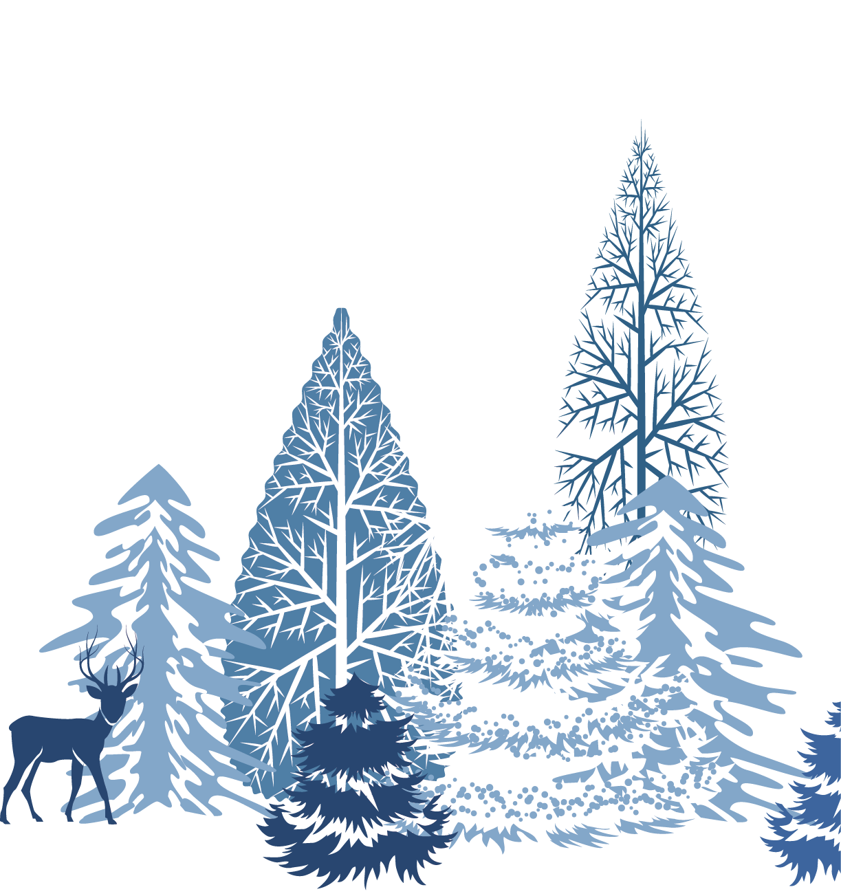 Tree Winter Free Clipart HD PNG Image