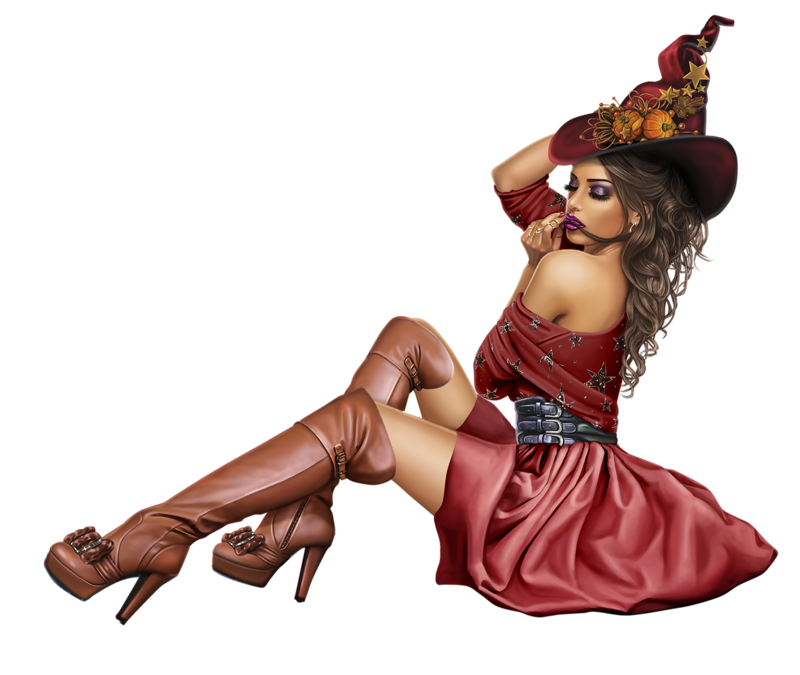 Witch Transparent PNG Image