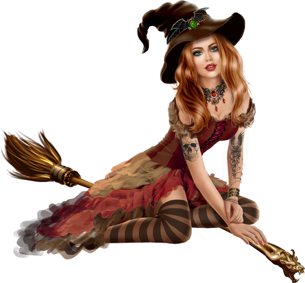 Witch Transparent PNG Image