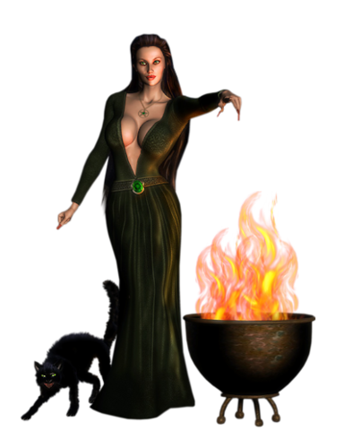 Witch Transparent PNG Image