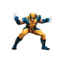 Superhero Character Fictional Wolverine Hulk Deadpool Transparent PNG Image