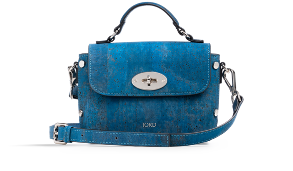 Antique Blue Handbag Free Clipart HD PNG Image