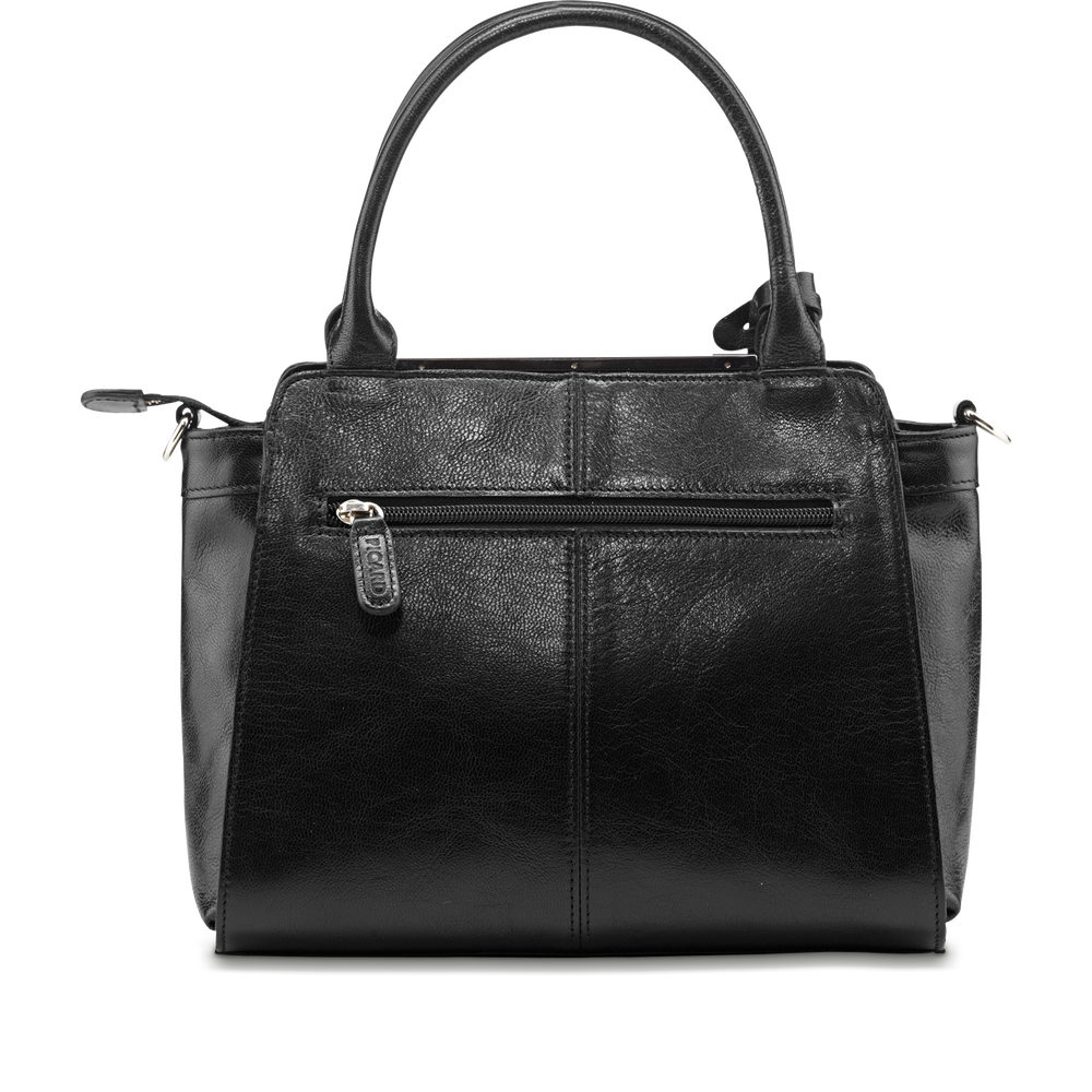 Handbag Leather Black Free HD Image PNG Image