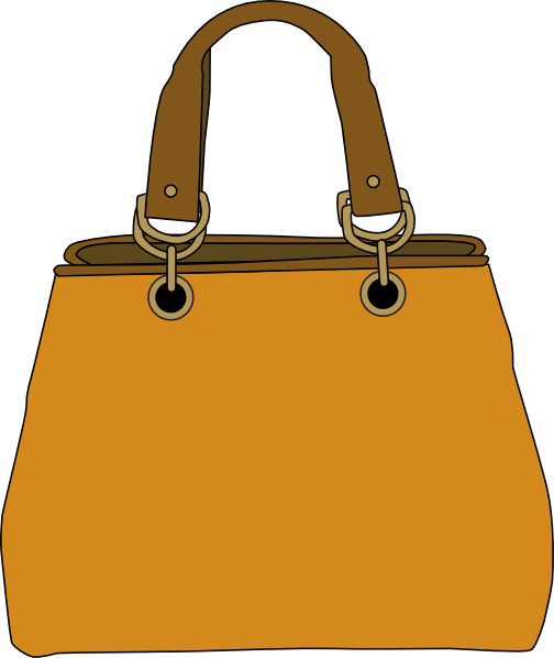 Leather Handbag Free Clipart HQ PNG Image