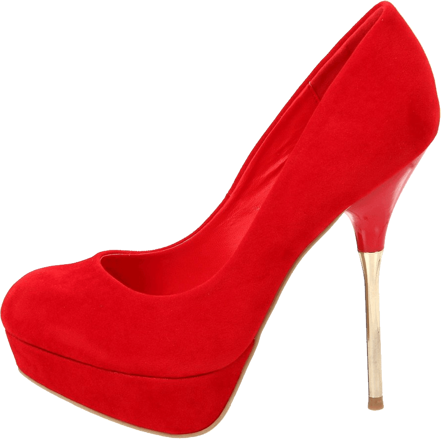 Red Women Shoe Png Image PNG Image