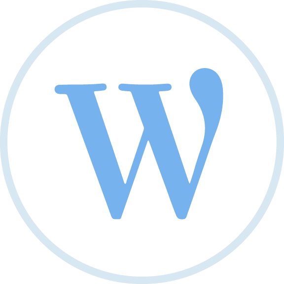 Wordpress logo Transparent PNG Image