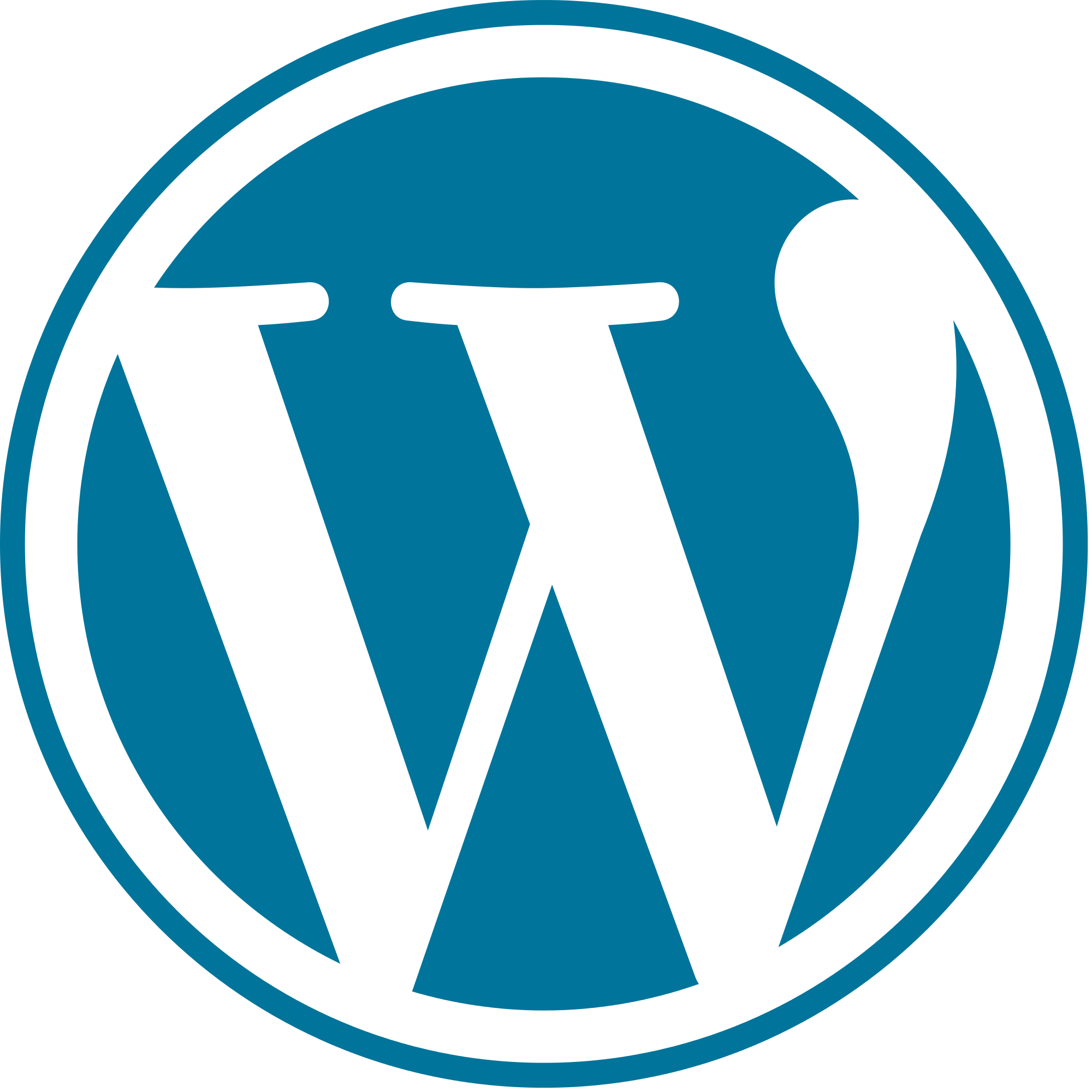 Wordpress logo Transparent PNG Image