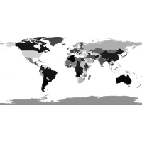 World map PNG