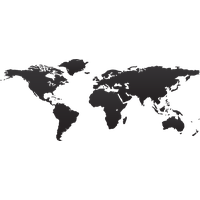 World map PNG
