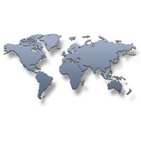 World map PNG