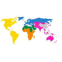 World map Transparent PNG Image