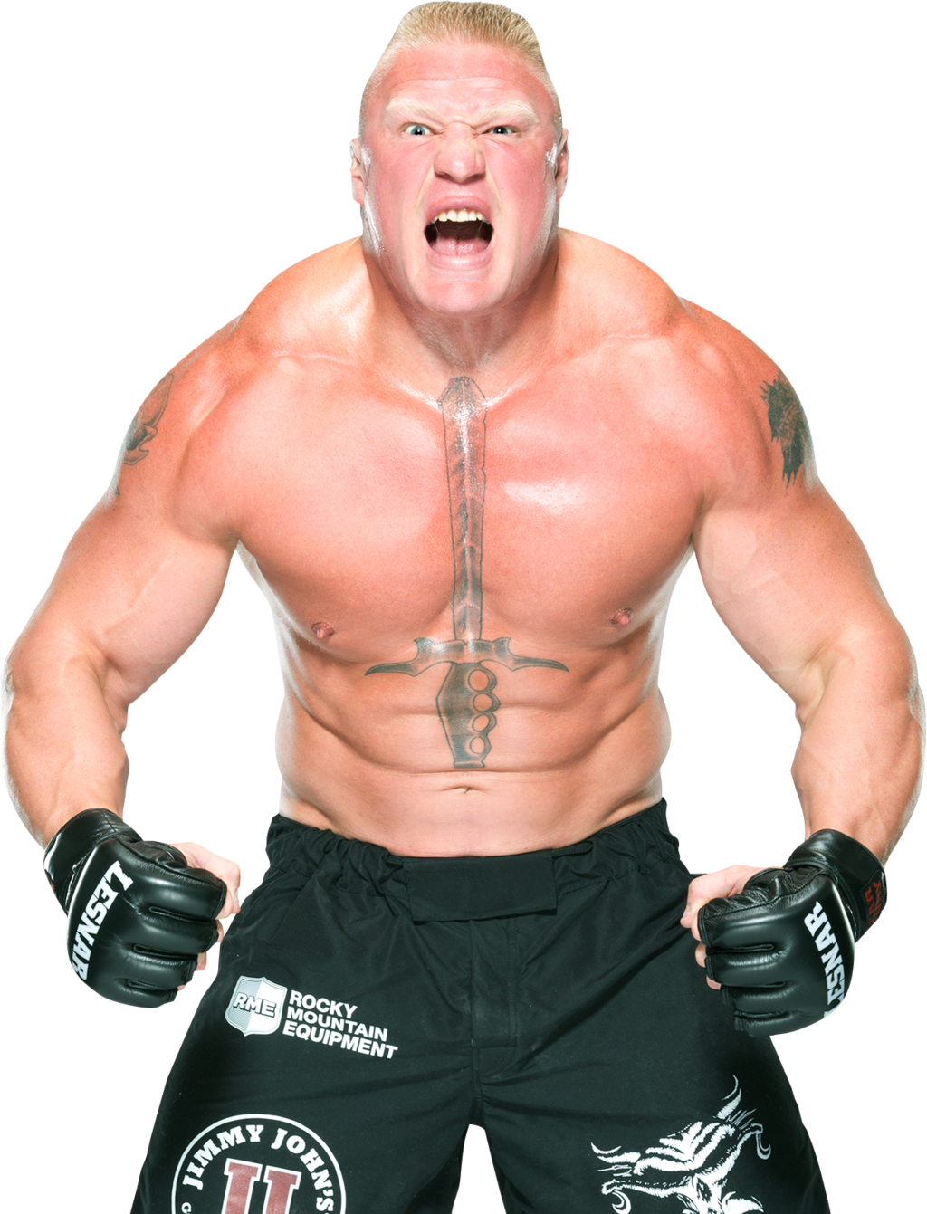 Brock Lesnar Transparent Background PNG Image