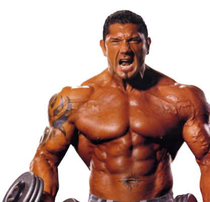 Dave Bautista Clipart PNG Image