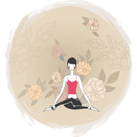 Yoga Illustration Dona Vector Graphics Cartoon