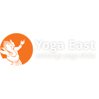 Yoga Vinyasa Ashtanga Orange Logo East PNG
