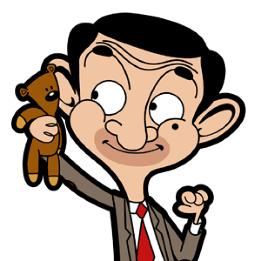 Coloring Youtube Character Bean Mr. Book Cartoon PNG Image