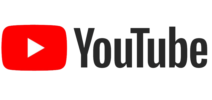 Media Youtube Streaming Live Logo Banner PNG Image