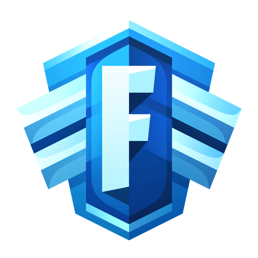 Blue Youtube Game Video Fortnite Line PNG Image