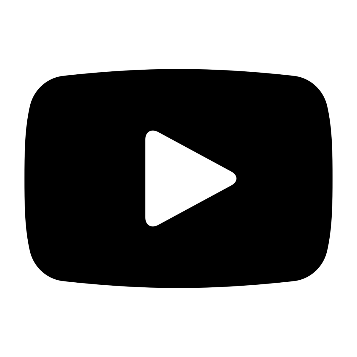 Youtube button Transparent PNG Image