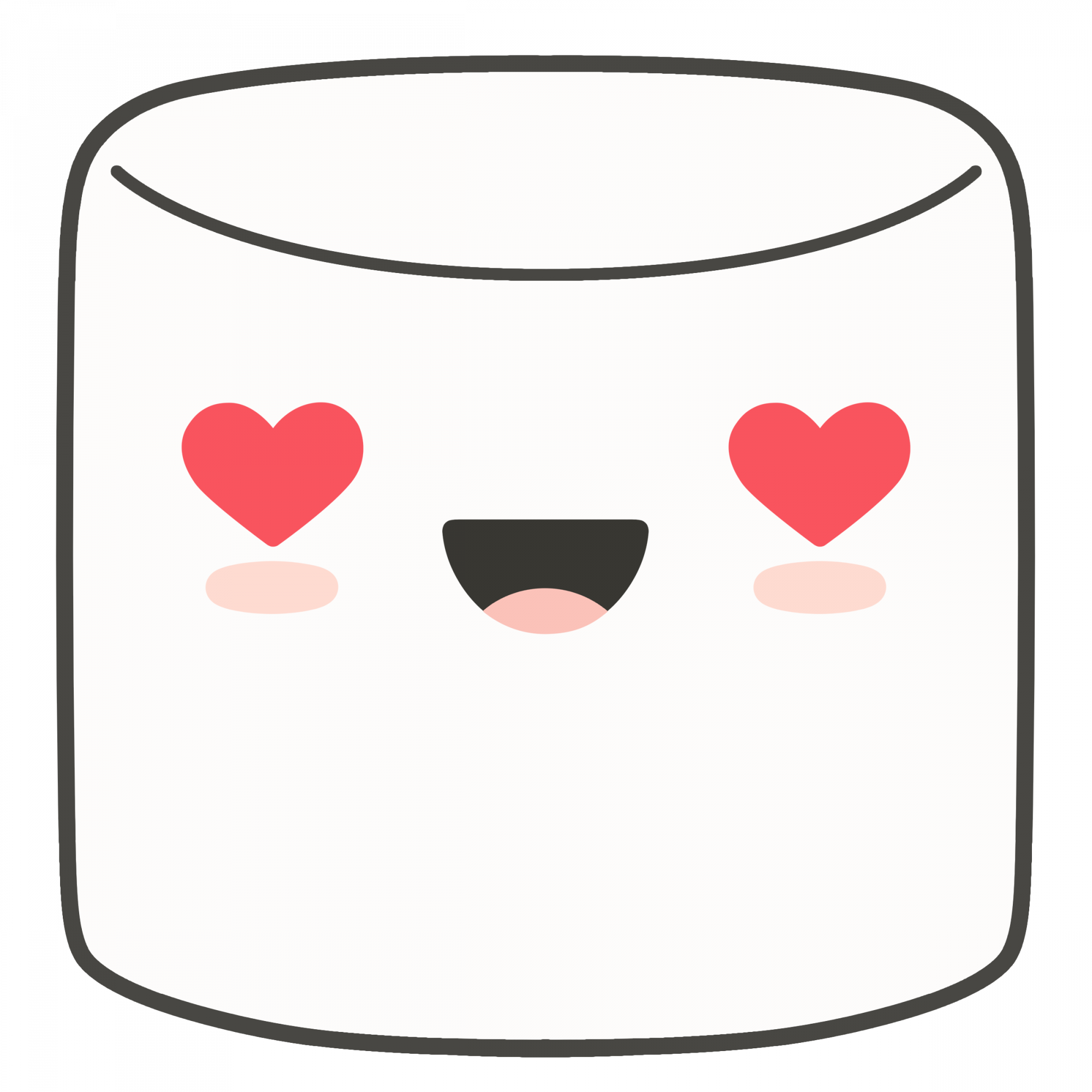 Cute Marshmallow PNG File HD PNG Image